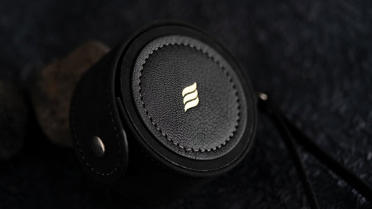 Alcantara & French Goat Leather Carrying Case