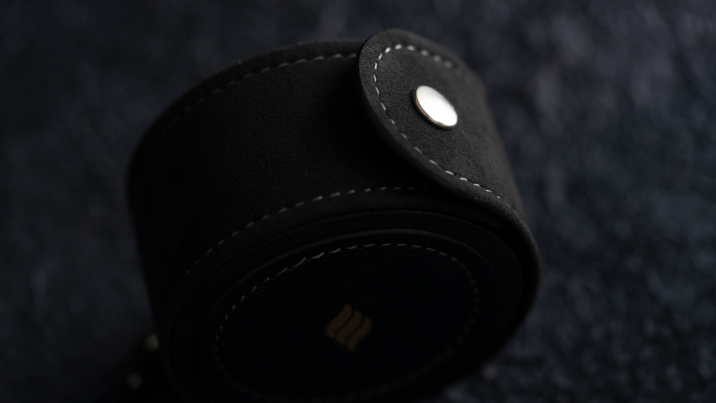 Alcantara & French Goat Leather Carrying Case
